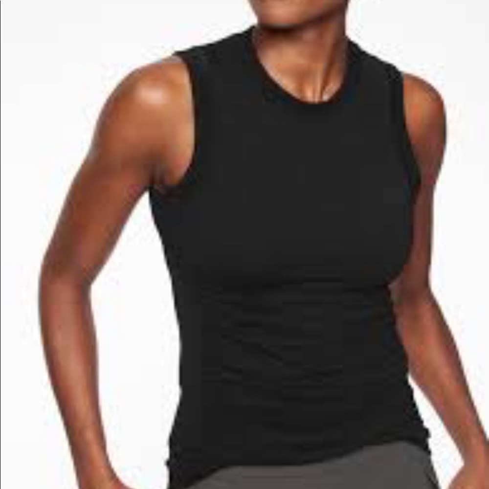 NWT Athleta foresthill medium black tank